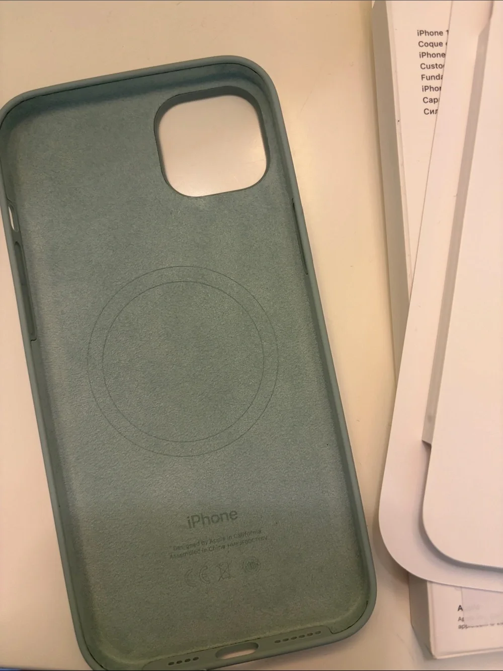 Apple Silicone iPhone 14 Plus Case